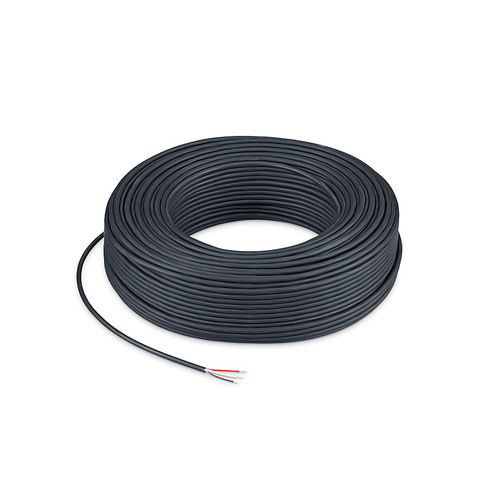 90 Meter 3.7mm Size 600v Black Copper Hookup Wire For Industrial Use