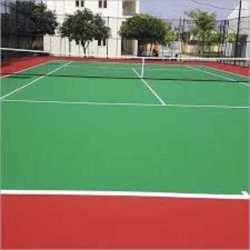 Anti Slip Synthetic Tennis Court Flooring For Indoor And Outdoor Sports