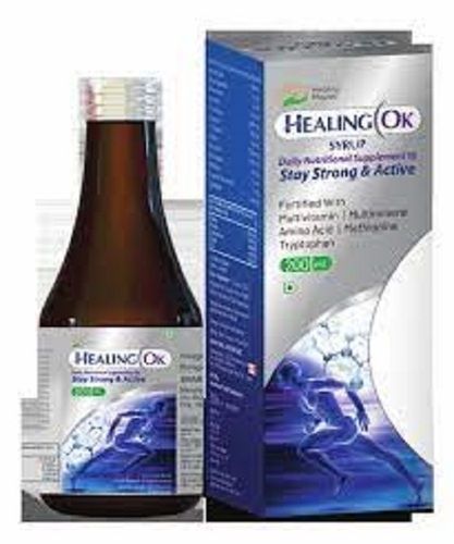 Healing Ok Syrup, Packaging Size: 200 Ml
