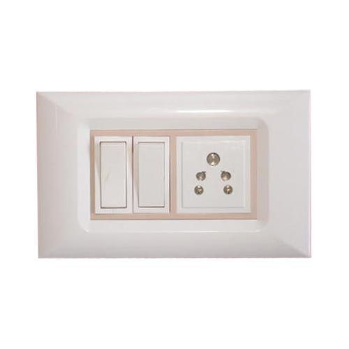 Heavy Duty And Shock Proof Single Socket White Electrical Switch Board Application: Home Appliances