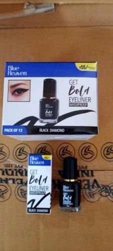 Water Proof And Smudge Proof Long Lasting Blue Heaven Bold Black Liquid Eye Liner 