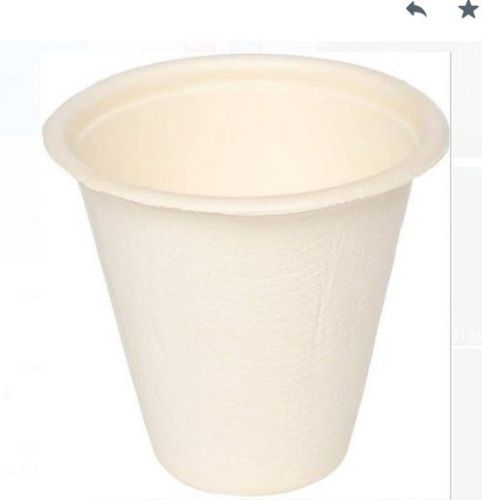 White Plain Disposable Paper Drinking Water Cups For Parties, 175Ml Application: Event And Party