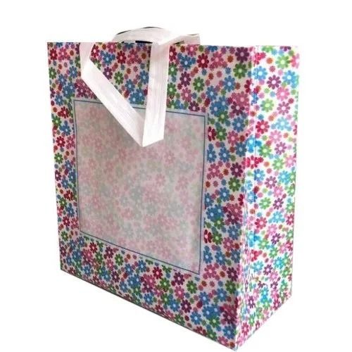 25.5x10x35.5 Centimeters Disposable And Eco Friendly Printed Non Woven Box Bag