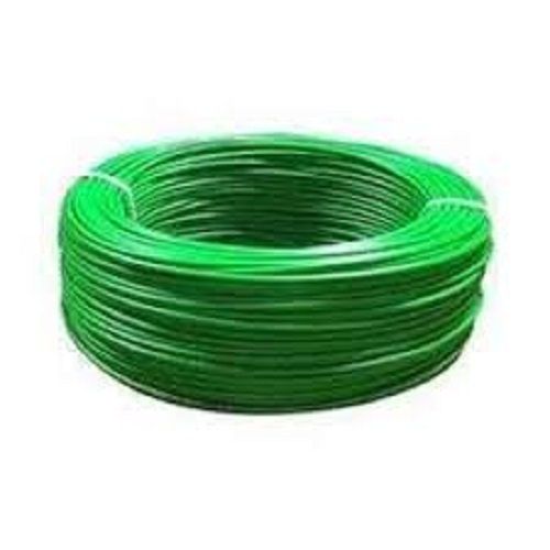 Single Core Flexible Cable Connection Green Electrical Pvc Wire Conductor Material: Copper