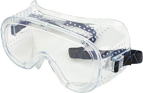 Eye Protection Anti Fog And Scratch Resistant Fiber White Disposable Safety Goggles