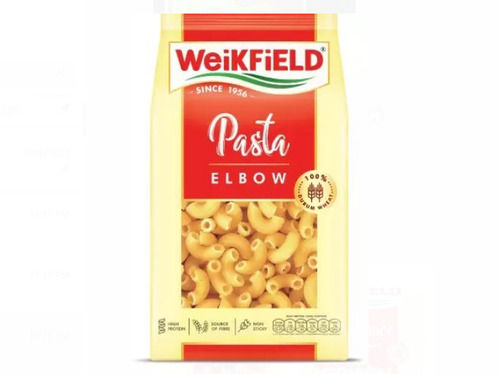 Pack Of 400 Gram 5 Gram Fat Food Grade Weikfield Pasta Elbow