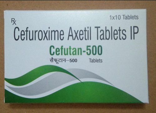 Pharma Cefuroxime Axetil Tablets Ip Cefutan - 500 Mg, Packaging Size 1 X 10  C20H22N4O10S