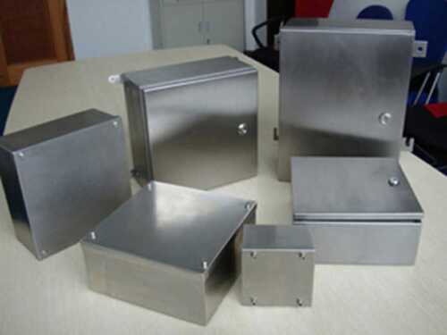 Rectangular Empty Mild Steel Box, For Junction Boxes, Grade Ss302