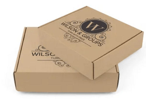 Brown  Easy To Use Regular Slotted Container And Easily Folded Flat Boxes 