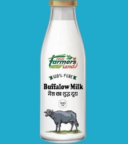 100% Pure Creamy And Delicious From Farmers Land Buffalo Milk, Pack Of 500ml