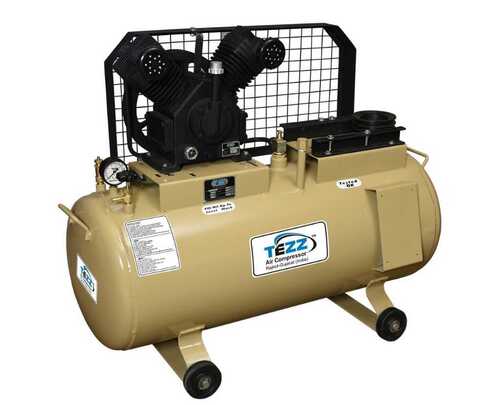 Horizontal Air Compressor Tank With Volume/Capacity : 100 - 3000 L, Iron Materials Voltage: 220-280 Volt (V)