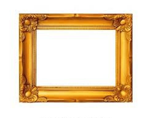 Lightweight Durable Strong Corrosion Resistant Rectangular Steel Photo Frame