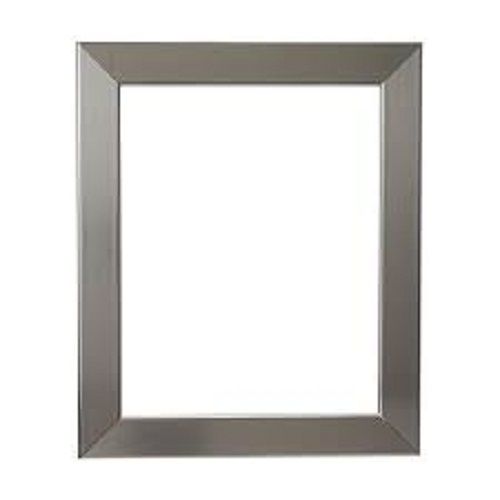 Silver Lightweight Strong Corrosion Resistance Durable Rectangular Steel Photo Frame