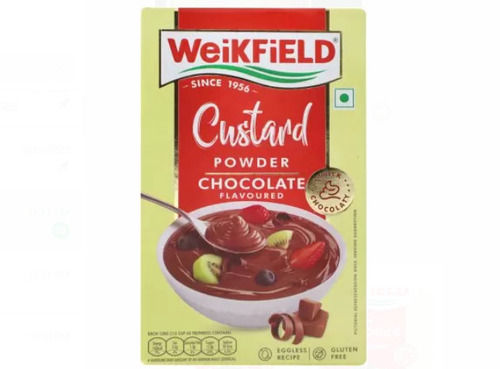 Pack Of 80 Gram Eggless Weikfield Flavored Chocolate Custard Powder
