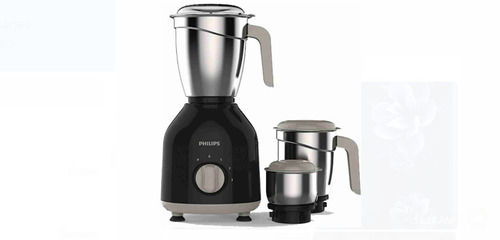 Silver And Black Power Consumption 750 Watt 3Kg Weight Philips Mixer Grinder  Dimension(L*W*H): 455X260X350 Millimeter (Mm)