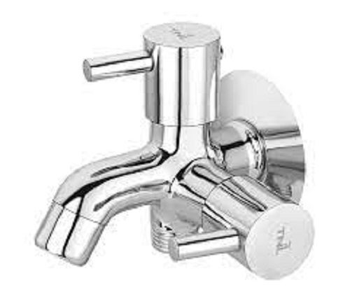 Round Stainless Steel Heavy Duty And Long Durable Chrome Finish Sliver Bathroom Tap