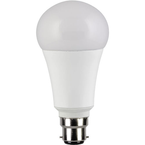 Ceramic 15 Watt , Light Weight Long Lifespan Energy Efficient Round White Led Bulb 