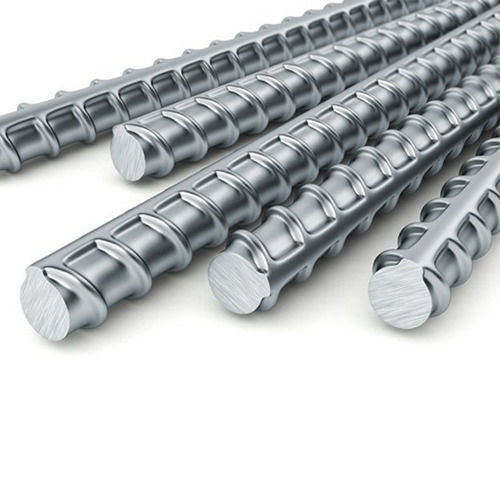 20 Mm Thick Durable And Round Industrial Galvanized Mild Steel Tmt Bar