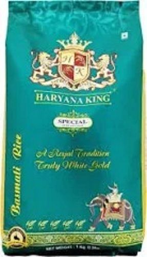 9.5% And 22.5% Moisture Haryana King Premium Quality Long Grain Basmati Rice  Broken (%): 1%