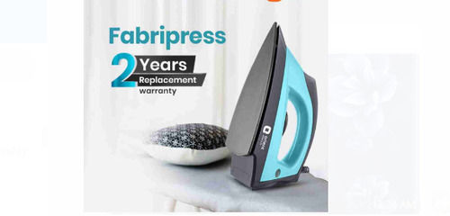 Black And Blue Aluminum 540 Gram Weight Fabric Press Dry Iron