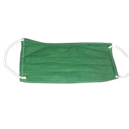 Comfortable Ear Loop Lightweight And Breathable 2 Ply Green Disposable Face Mask Age Group: Women