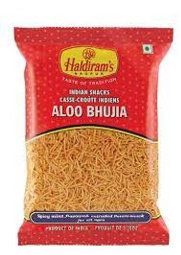 Haldiram'S 20g Delicious Spicy Potato Besan Noodles Namkeen Aloo Bhujiya ( Sp)