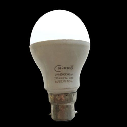 White Ideal For Lighting And Instant Brightness N-Pro 7W Led Bulb