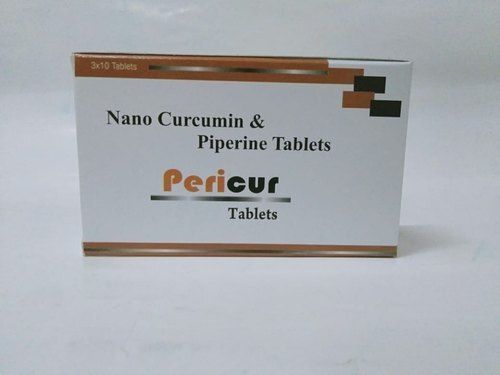 Pericus Nano Curcumin Piperine Tablet , 3X10 Tablets General Medicines