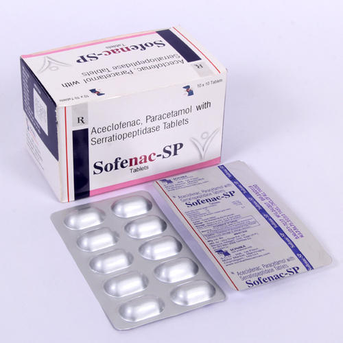 Sofenac Sp 100Mg/325Mg/10Mg Tablet , 10X10 Tablets Age Group: Adult