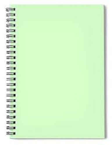 Paper White Pages Elegant Adorable Lightweighted Sturdy Mint Green Writing Notebook