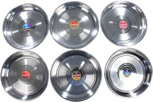 Bpa-Free Rust-Free And Dishwasher Safe Stainless Steel Dinner Plates Set Application: 4Stock Engine Oil