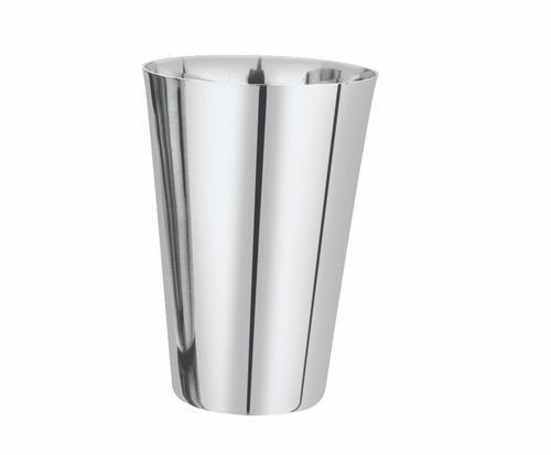 Corrosion Resistance Unbreakable And Lightweight Silver Stainless Steel Plain Glass Size: 6-10 Inch