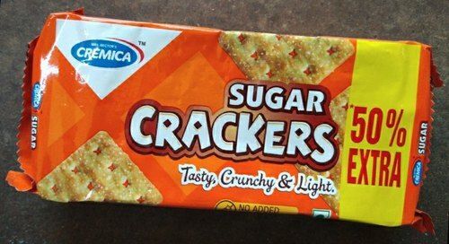 Healthy Hygienically Prepared Mouthwatering Square Sugar Cracker Biscuit 