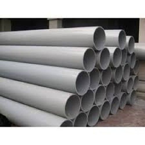 Heavy Duty Solid Strong And Long Durable Grey Round Pvc Plastic Pipe  Length: 20 Foot (Ft)