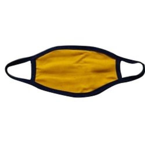 Light Weight Portable Disposable Yellow And Black 2 Ply Face Mask  Age Group: Adults