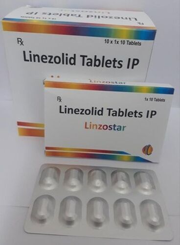 Linezolid Tablets Ip, 1x10 Tablets Pack