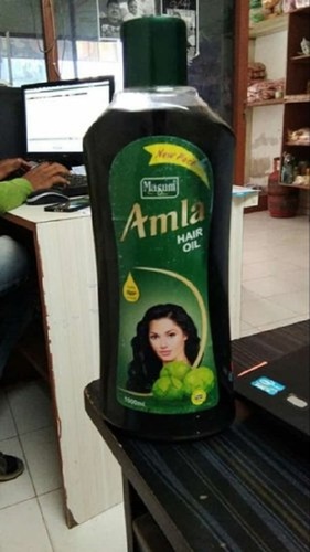Green Reduce Hair Fall High Strengthen Strong And Shiny Non Sticky Dabur  Amla Hair Oil at Best Price in Kutch | Majethiya Traders
