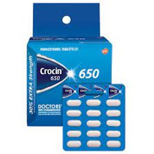 Relieves Fever Headaches Toothaches Backaches Medication Crocin 650 Mg Tablet External Use Drugs