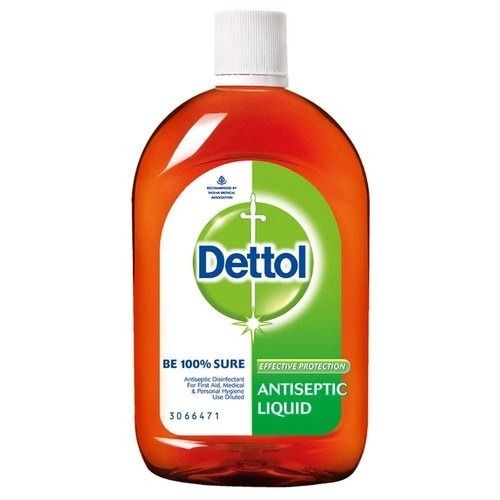 Daily Usable Skin-Friendly Antiseptic Dettol Antiseptic Liquid for Kills 99.9 Percent of Germs and Bacteria Instantly