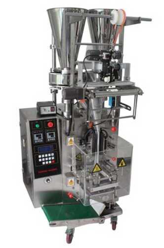 Silver Fully Automatic Pouch Packing Machine With Capacity 1000 Pouch/Hour