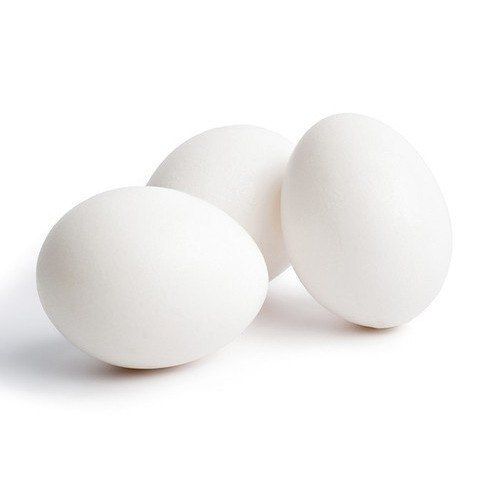 Healthy Rich In Protein Oval Shape Poultry Farm White Fresh Egg 
