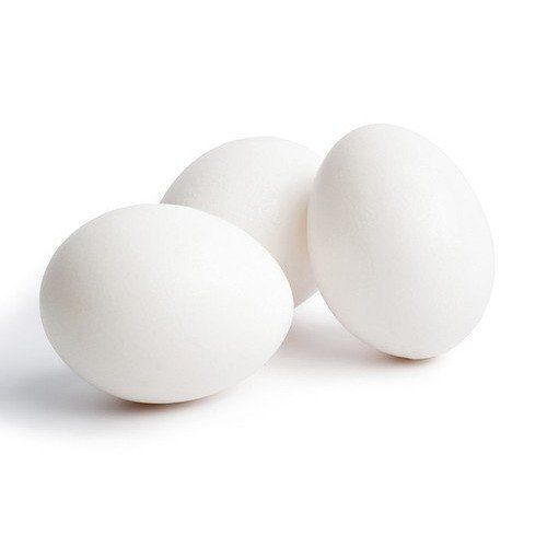 Rich In Proteins Vitamin Healthy And Natural Taste White Broiler Chicken Egg  Egg Size: 49