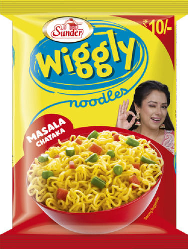 Hygienically Processed Tasty Spicy Delicious Wiggly Masala Noodles 