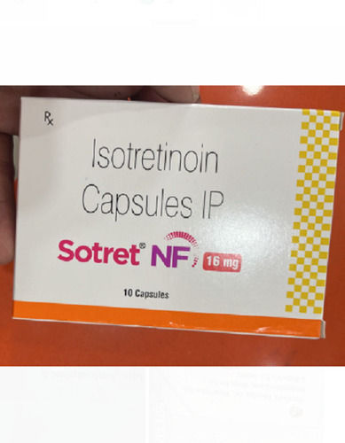  Isotretinoin कैप्सूल, 1x10 16 Mg का पैक 
