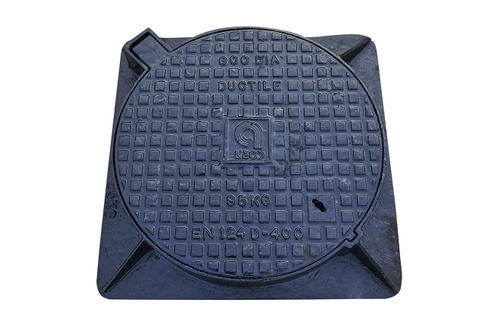 Iron Long Durable Heavy Duty Ruggedly Constructed Square Black Rcc Manhole Covers