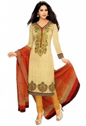 Multi Color Party Wear Full Sleeves Designer Ladies Suit With Embroidered Work And Dupatta