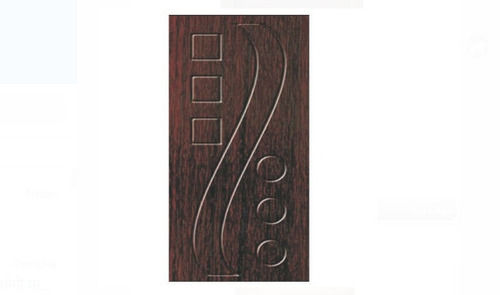 Rectangle Shape Brown Color 7mm Termite Proof 9 Foot Designer Laminated Door 
