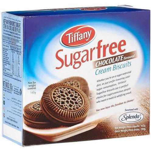 Tasty Mouthwatering Crispy Delicious Creamy Tiffani Sugarfree Chocolate Biscuit 