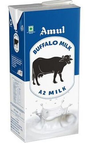 1 Liter 100% Pure Fresh And Natural Organic White Fat 17 Gram Amul Buffalo Milk Age Group: Children