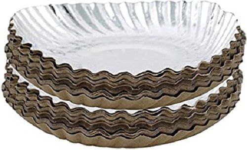 100% Eco Friendly And Disposable Paper Plates For Party And Function